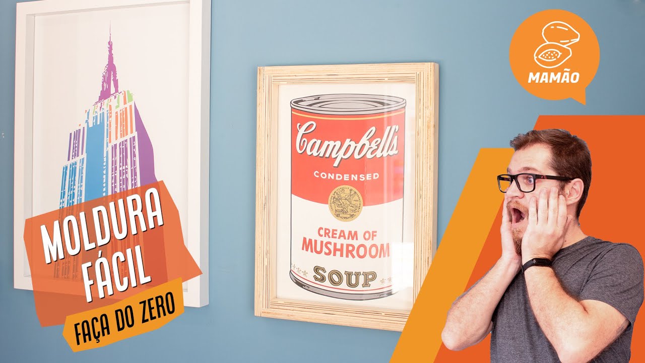 AS MOLDURAS DE QUADRO DE MADEIRA MAIS FÁCEIS DO YOUTUBE