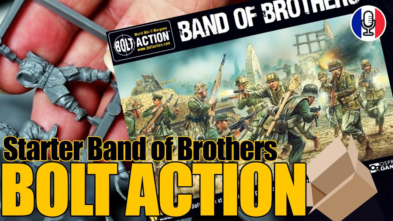 Découverte et avis sur le starter Band of Brothers pour BOLT ACTION !