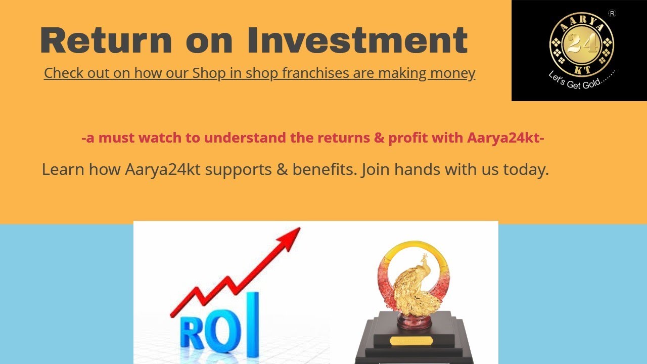 ROI calculation Video for Retail Shops with Aarya24kt