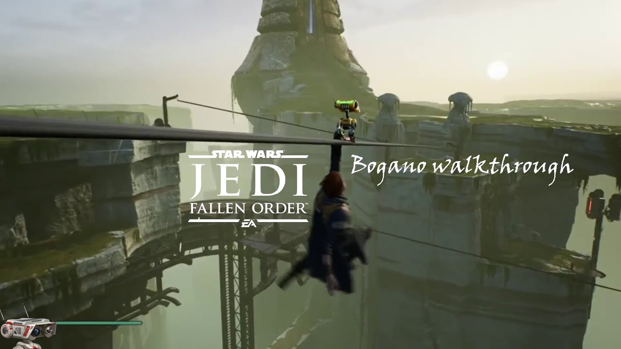 Star Wars Jedi: Fallen Order Bogano walkthrough