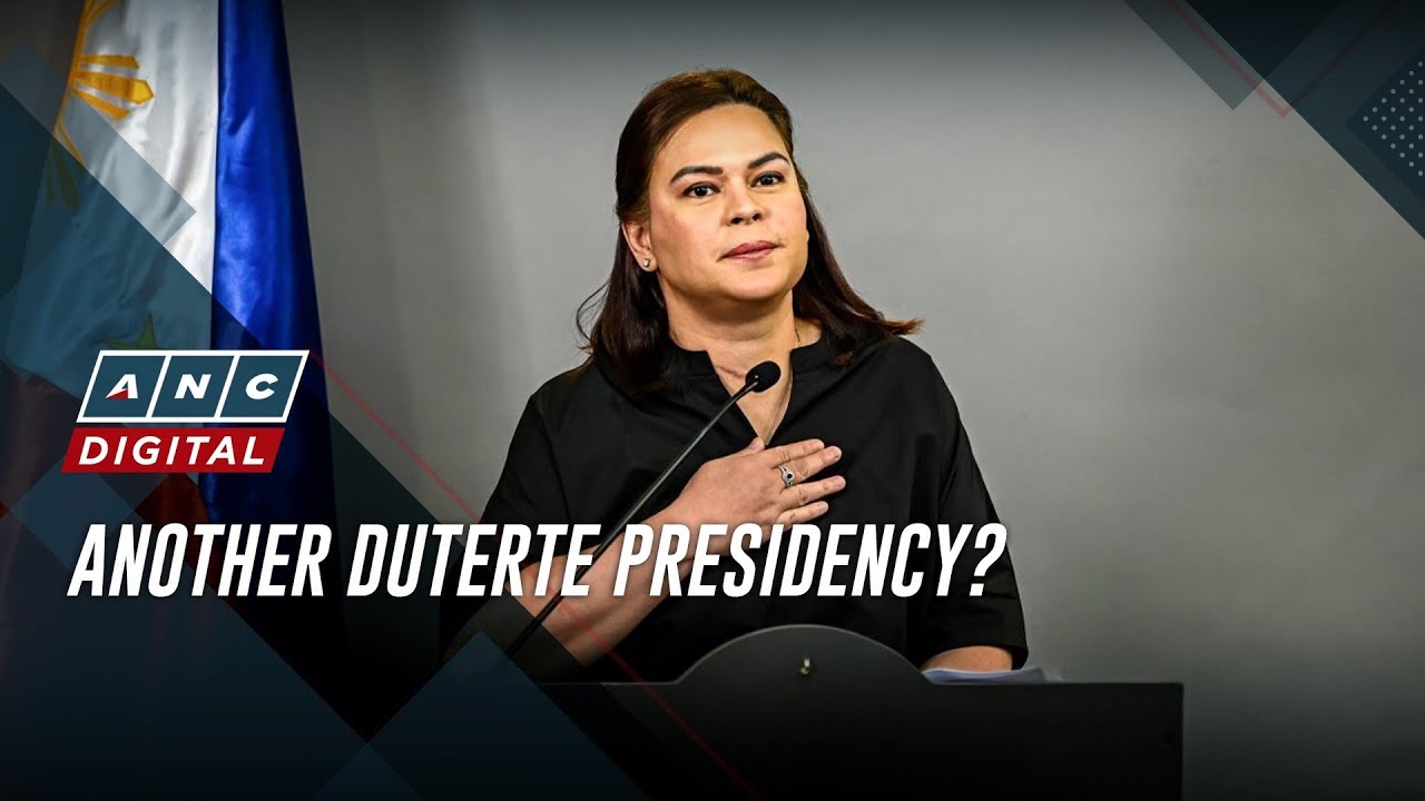 VP Duterte announces 2028 presidential bid