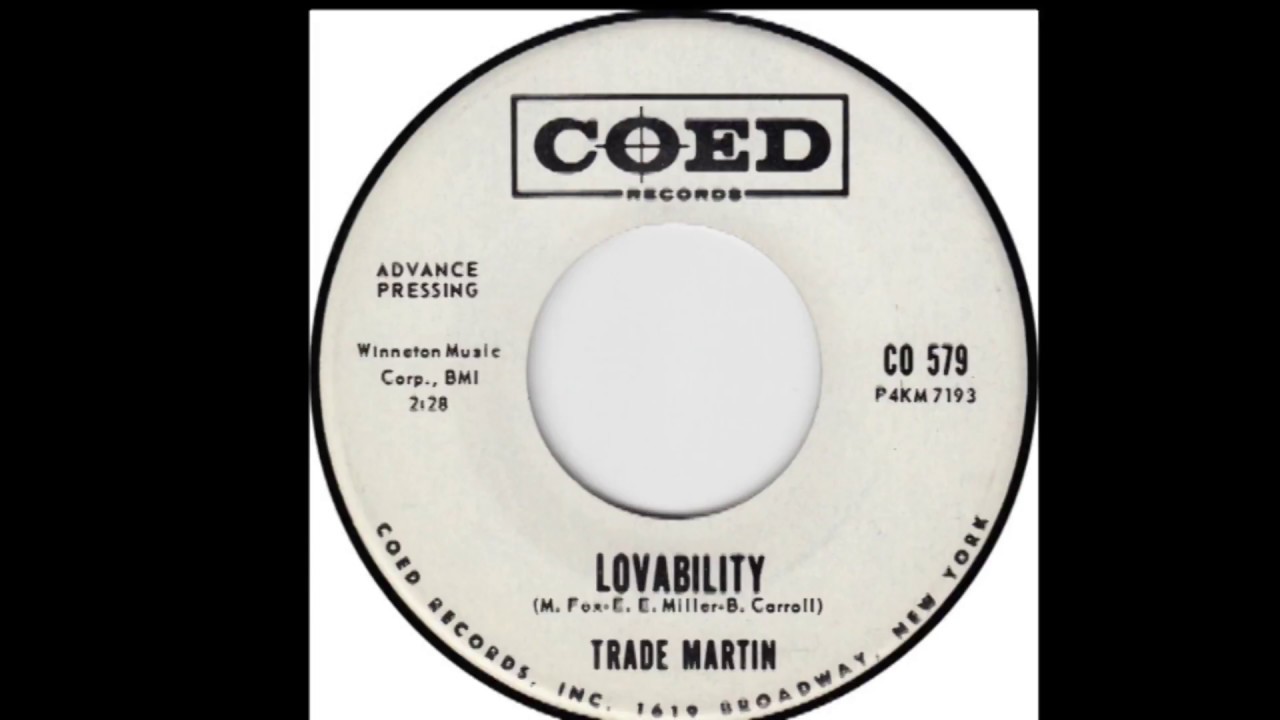 Loveability (1963) - Trade Martin