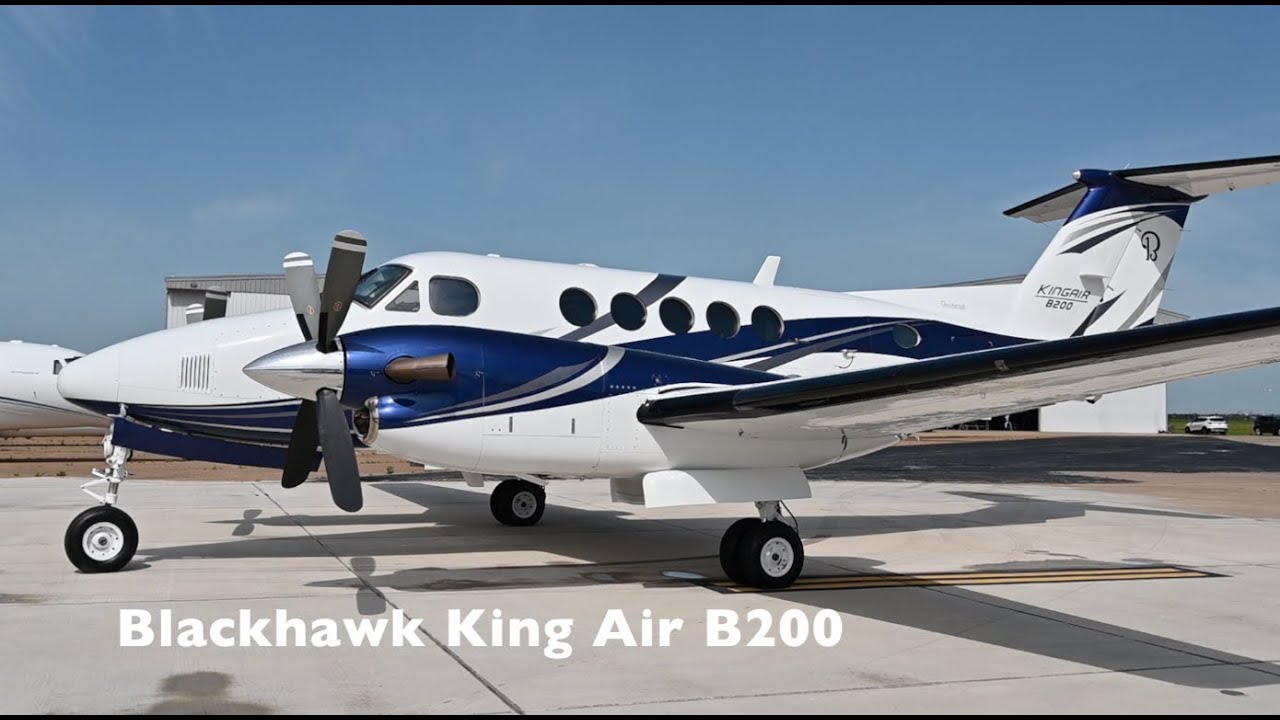 Blackhawk King Air B200 With AutoLand For Sale