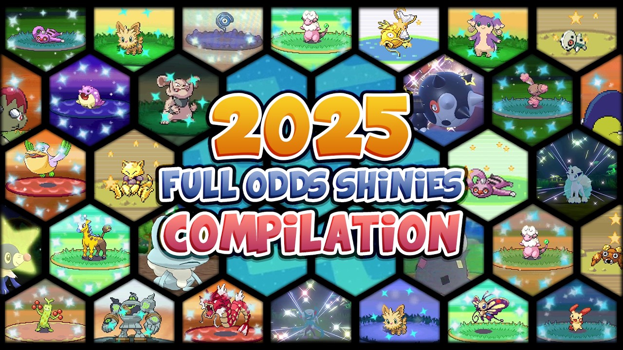 ✨30 LIVE Fulls odds Shinies ! | 2025 Shiny Pokémon Compilation ! ✨( ❌No Z-A shinies )