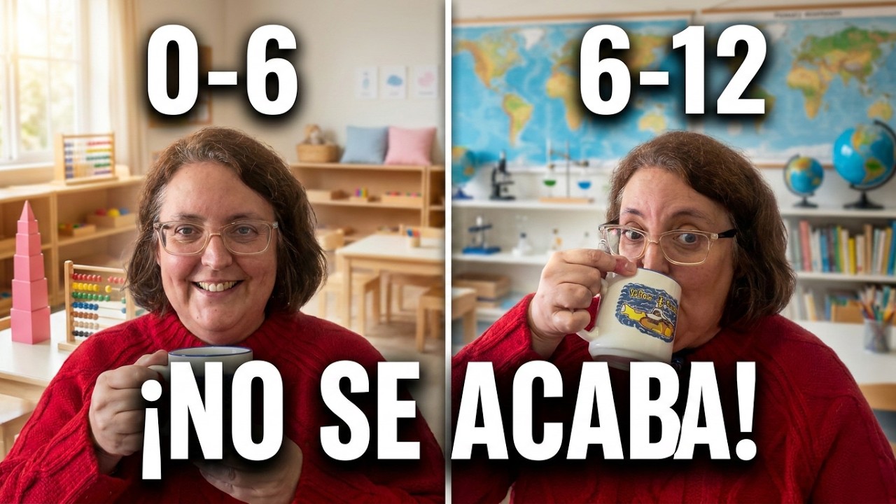 ¿Montessori solo funciona hasta los 6 años? La verdad sobre primaria