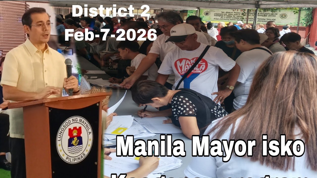 Kaagapay program manila Mayor isko Moreno feb-7-2026