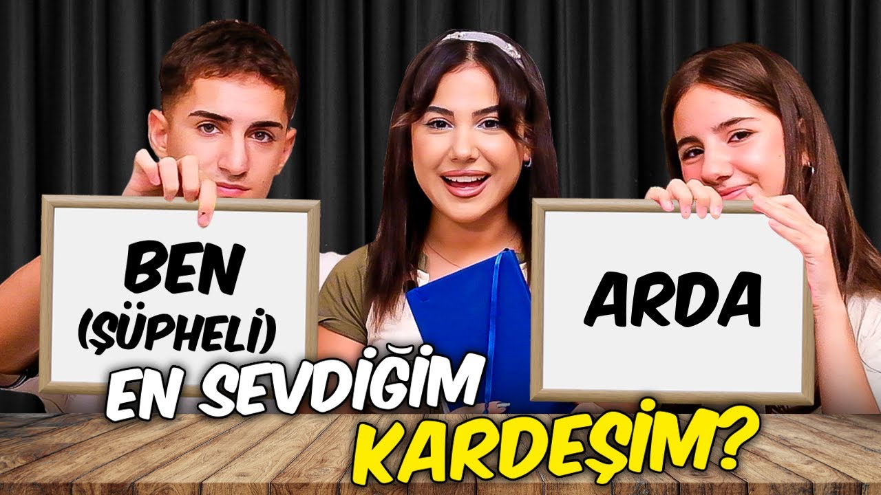 HANGİ KARDEŞİM BENİ DAHA İYİ TANIYOR!? Ahmet vs Damla