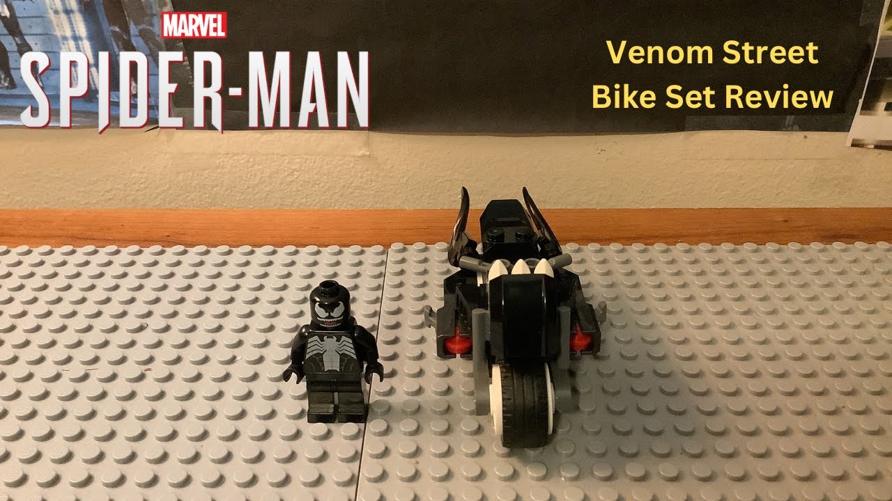 Lego Marvel Venom Street Bike 30679 Set Review
