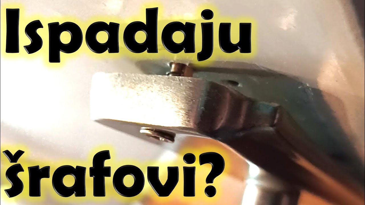Šrafovi ispadaju iz iverice ili drveta – brza poravka