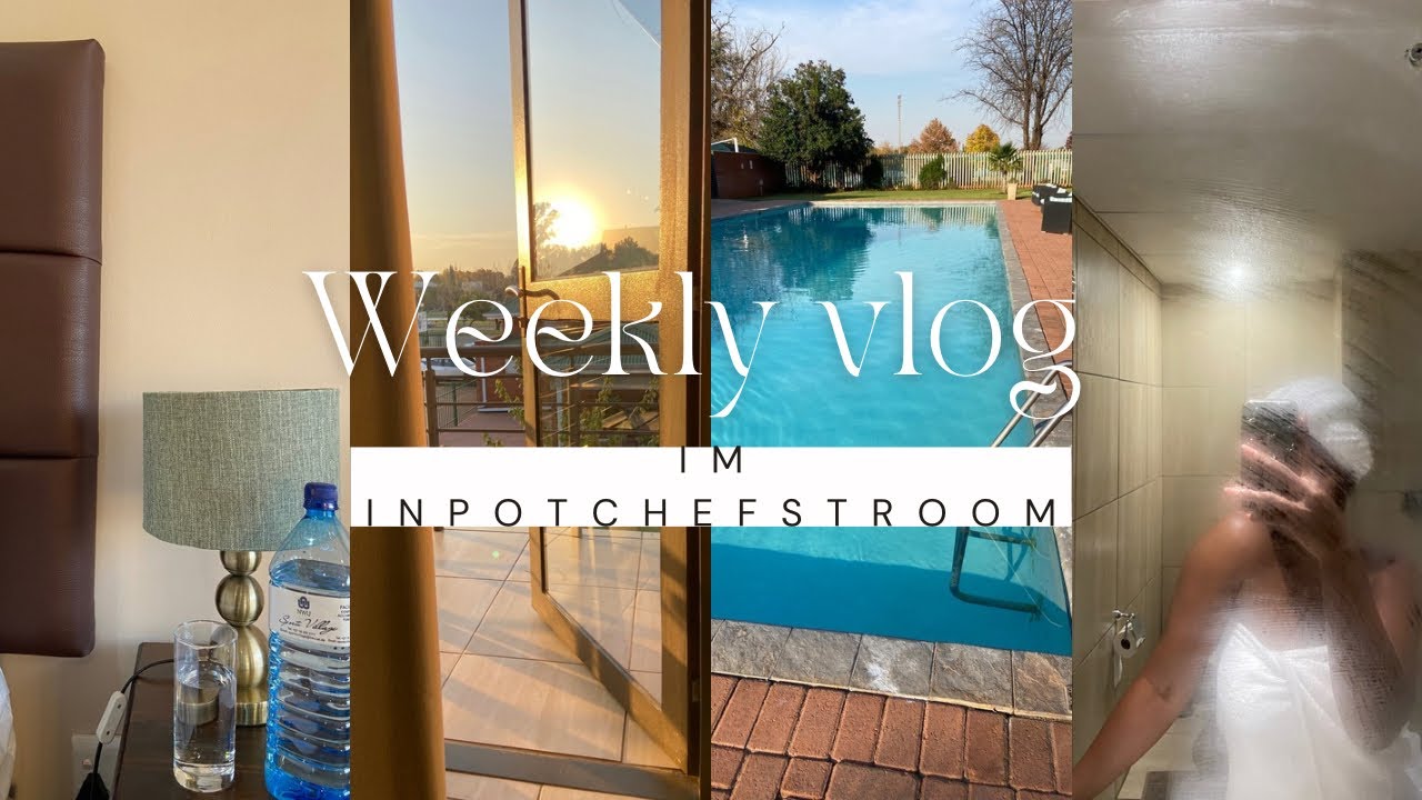 WeeklyVlog: work week In Potchefstroom | Employer booked the stay🌸