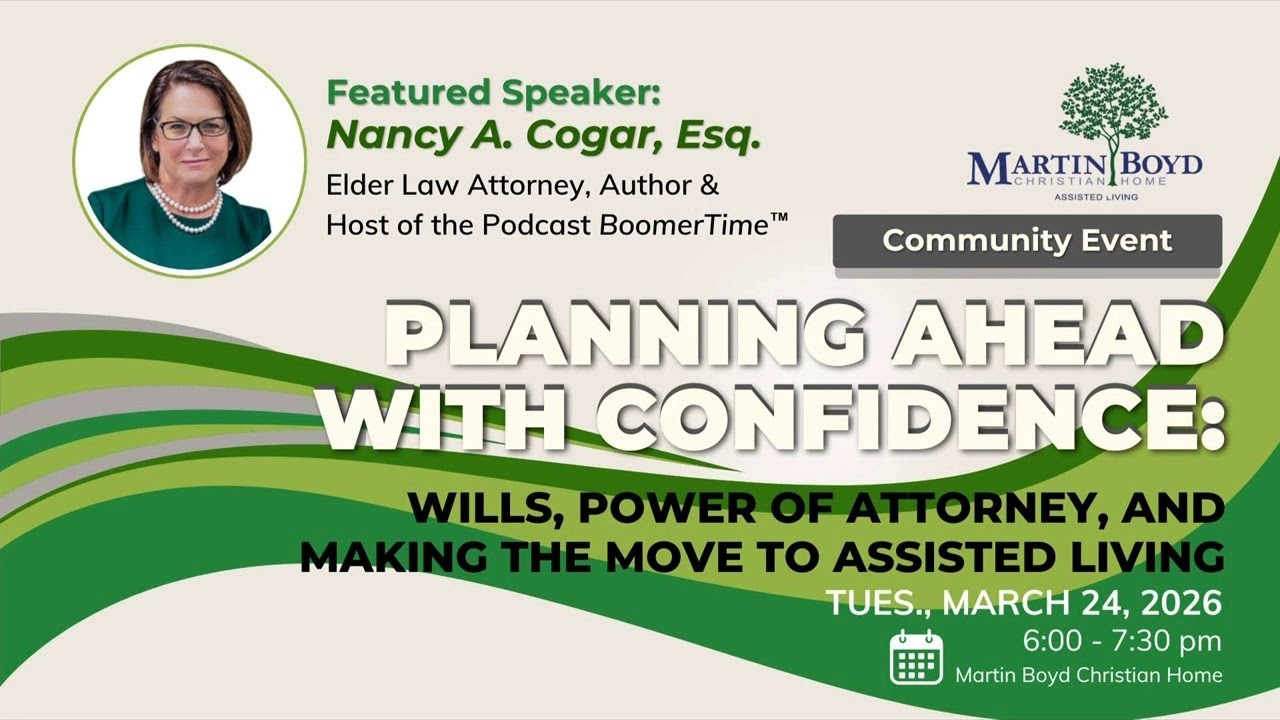 3 Plus Your Life- Nancy Cogar, Elder Law