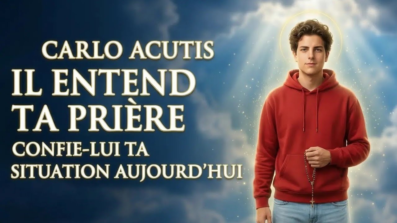 💙 CARLO ACUTIS ENTEND TA PRIÈRE… CONFIE-LUI TA SITUATION AUJOURD’HUI