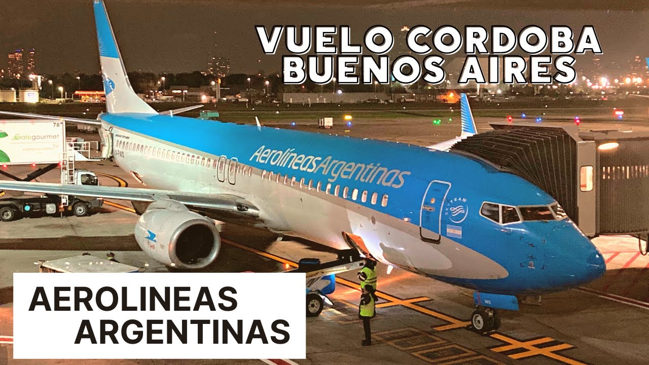 Vuelo con AEROLINEAS ARGENTINAS a BUENOS AIRES desde CORDOBA
