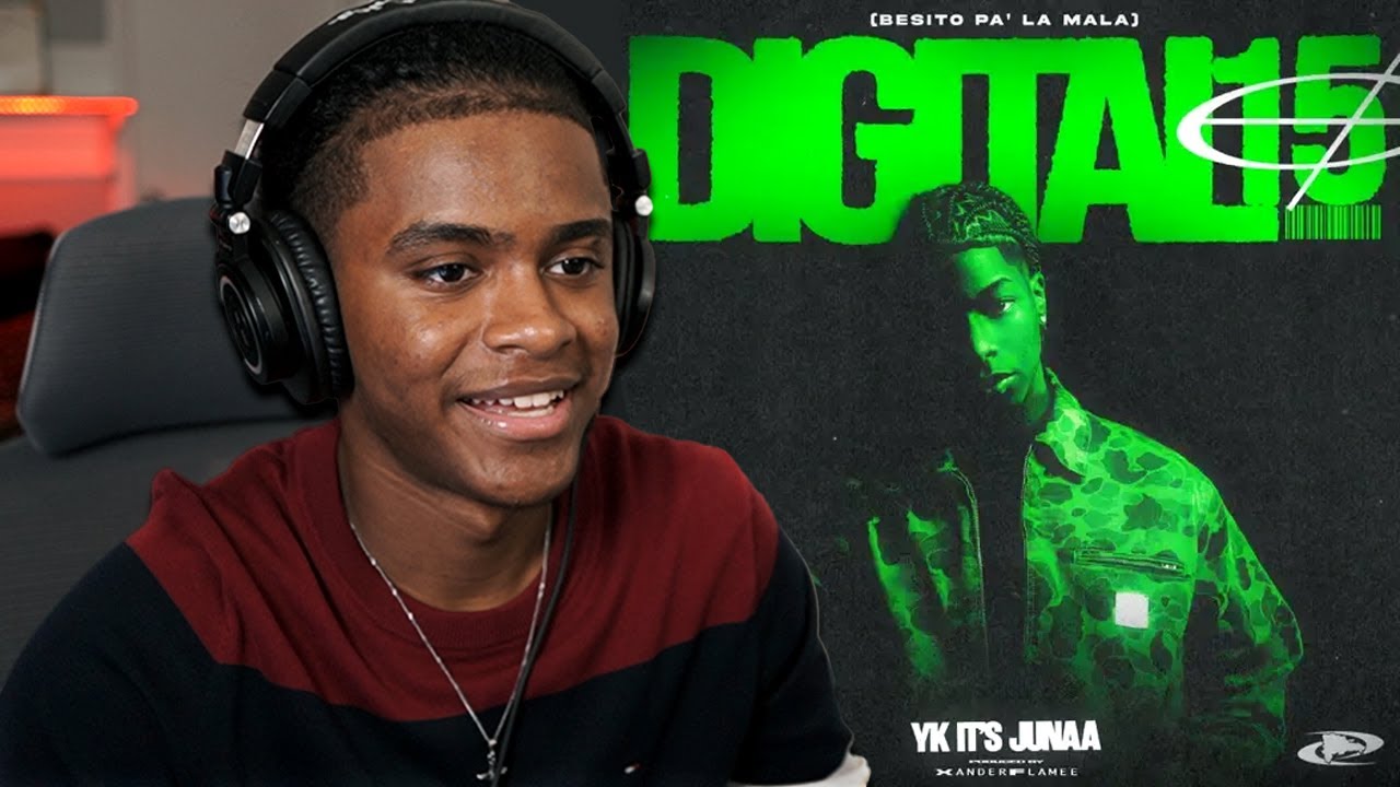 (REACCION) Yk It’s Junaa - Digital 15 📟 (Besito Pa' La Mala) | Visualizer |