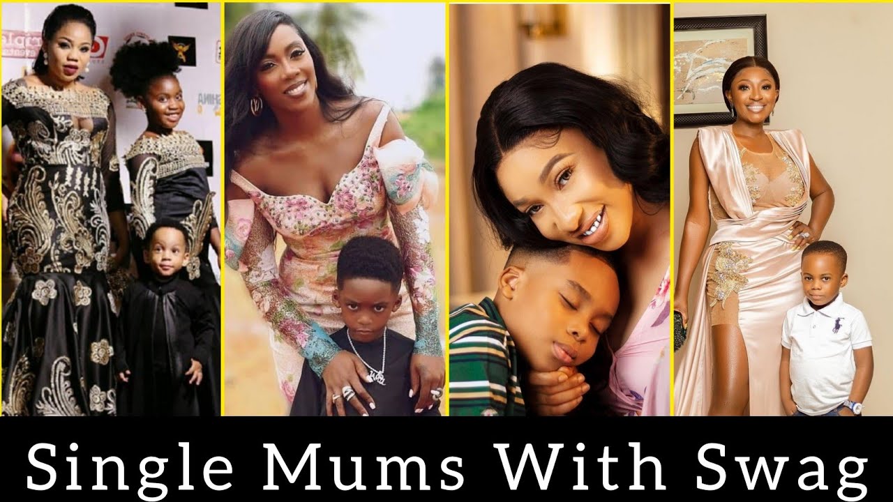 10 Pretty Nigerian Celebrities Who Actually Are Slaying As Single Moms | Tonto Dikeh | Yvonne Jegede