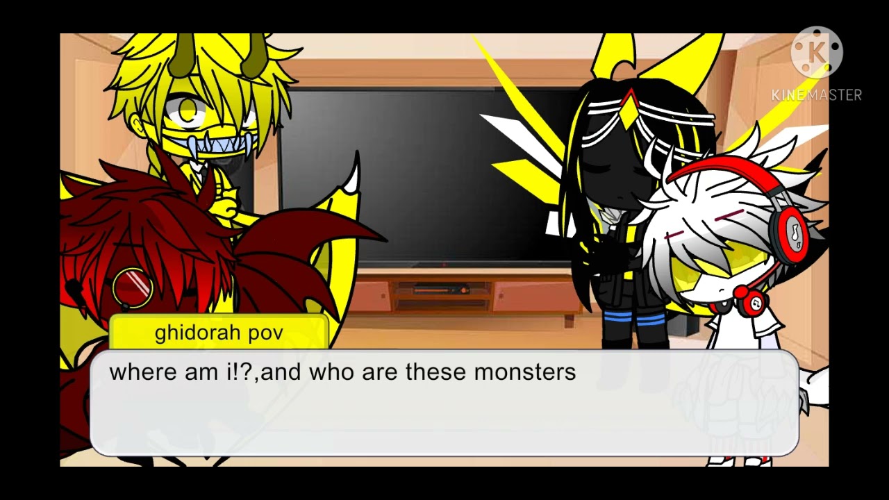 godzilla villains(heisie and showa) react to fire godzilla vs king ghidorah(not finished)