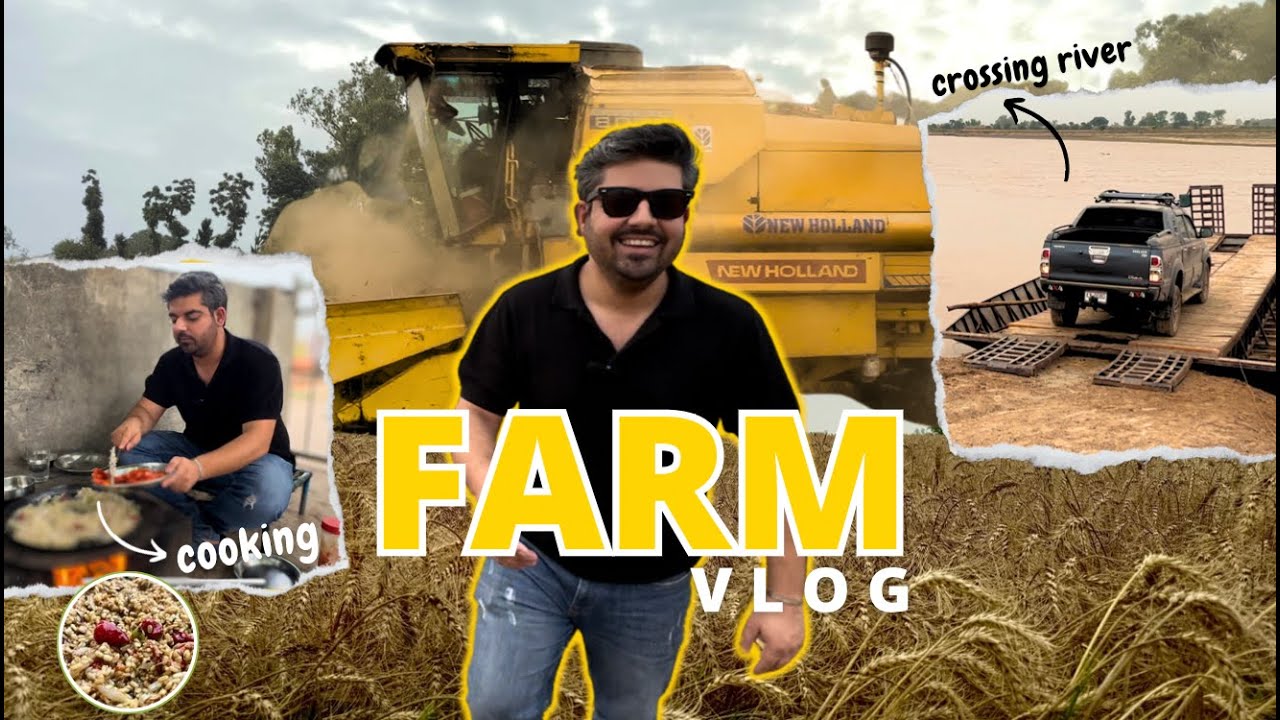 Farm Vlog | Daal Fry | Food With Saad Raja