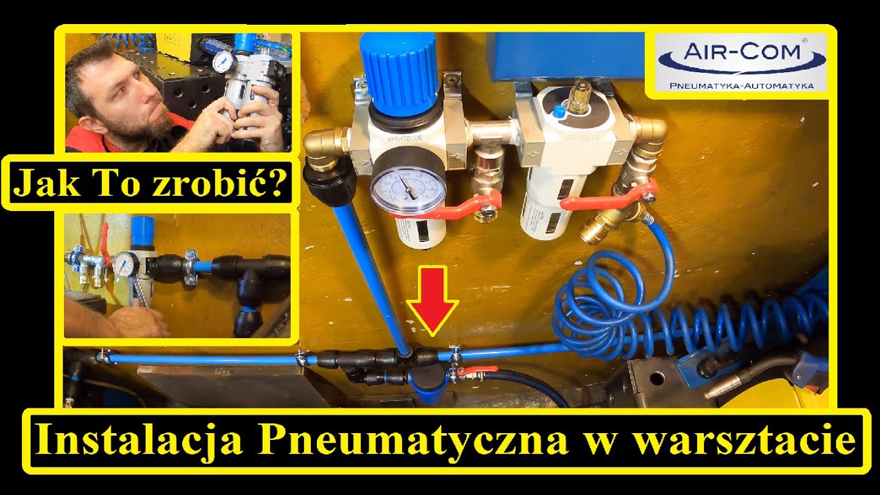 Instalacja pneumatyczna w warsztacie: jak zbudować samodzielnie, co jest potrzebne?