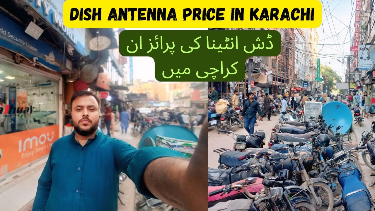 Dish antenna price in karachi || 8Feet 6Feet 4Feet 2Feet Dish priz