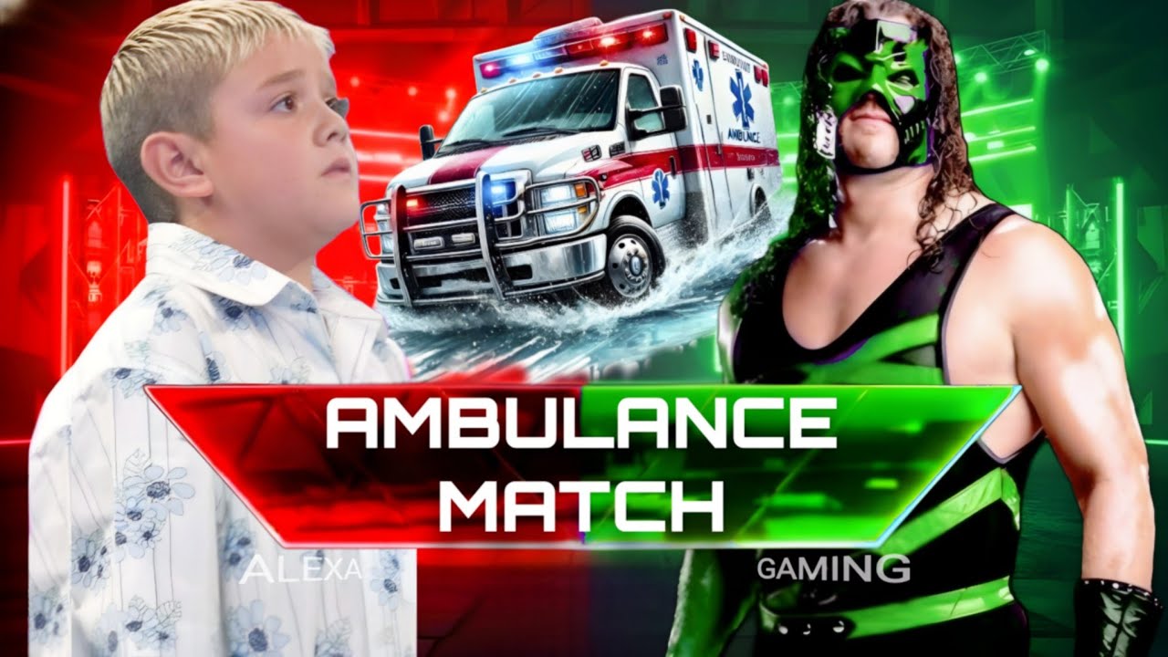 Green Kane VS Dominik Mysterio 2005 | Ambulance Match | WWE 2k25 