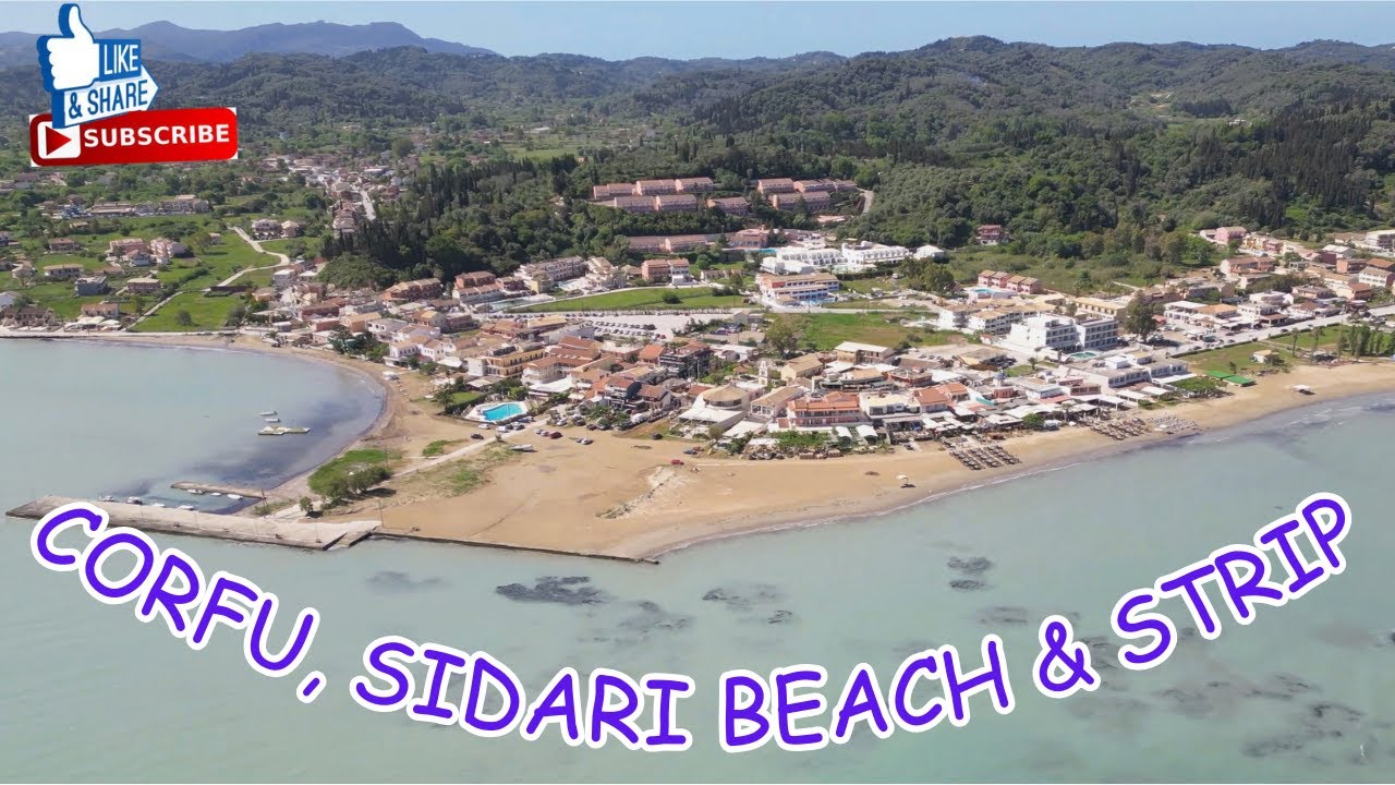CORFU, SIDARI BEACH & STRIP