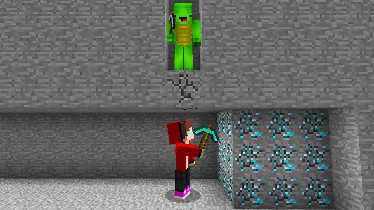 Speedrunner vs. Jäger, Aber Du Kannst Den Ganzen Chunk Abbauen In Minecraft