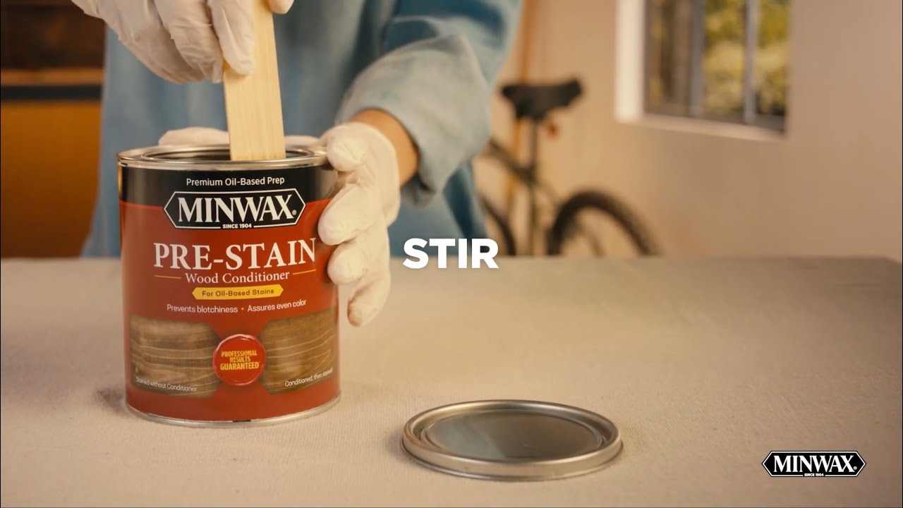 Minwax&reg; | How to Apply Oil-based & Water-based Pre-Stain Wood Conditioner