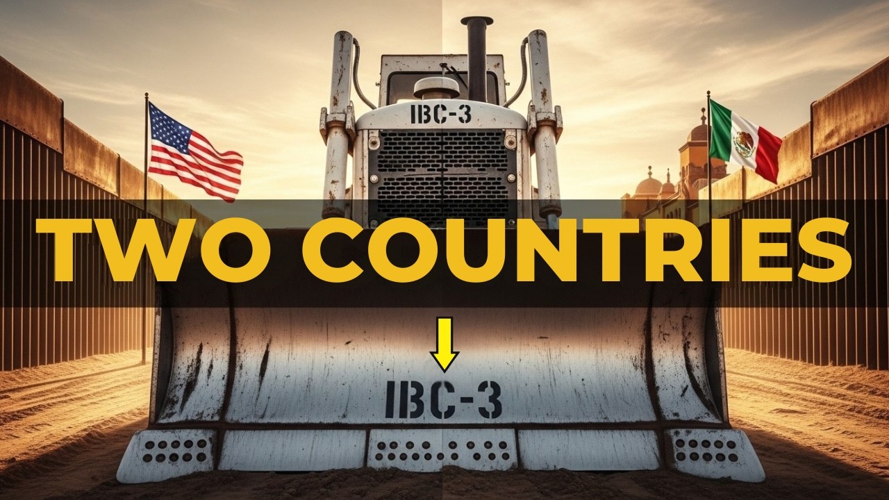 One Blade Two Countries The Bulldozer That Built Both US-Mexico Border Walls 1909