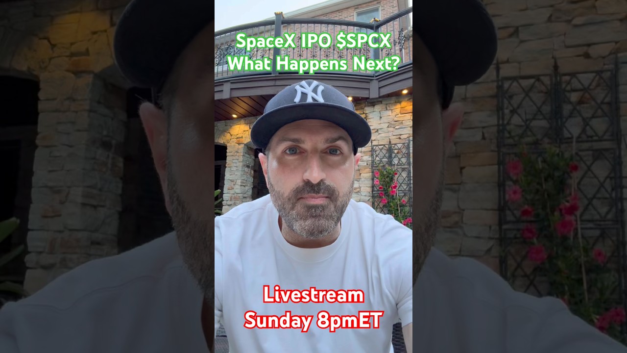 Анализ IPO SpaceX ($SPCX). Что будет дальше? #торговля #spacex #spacexipo #фондовыйрынок #акции