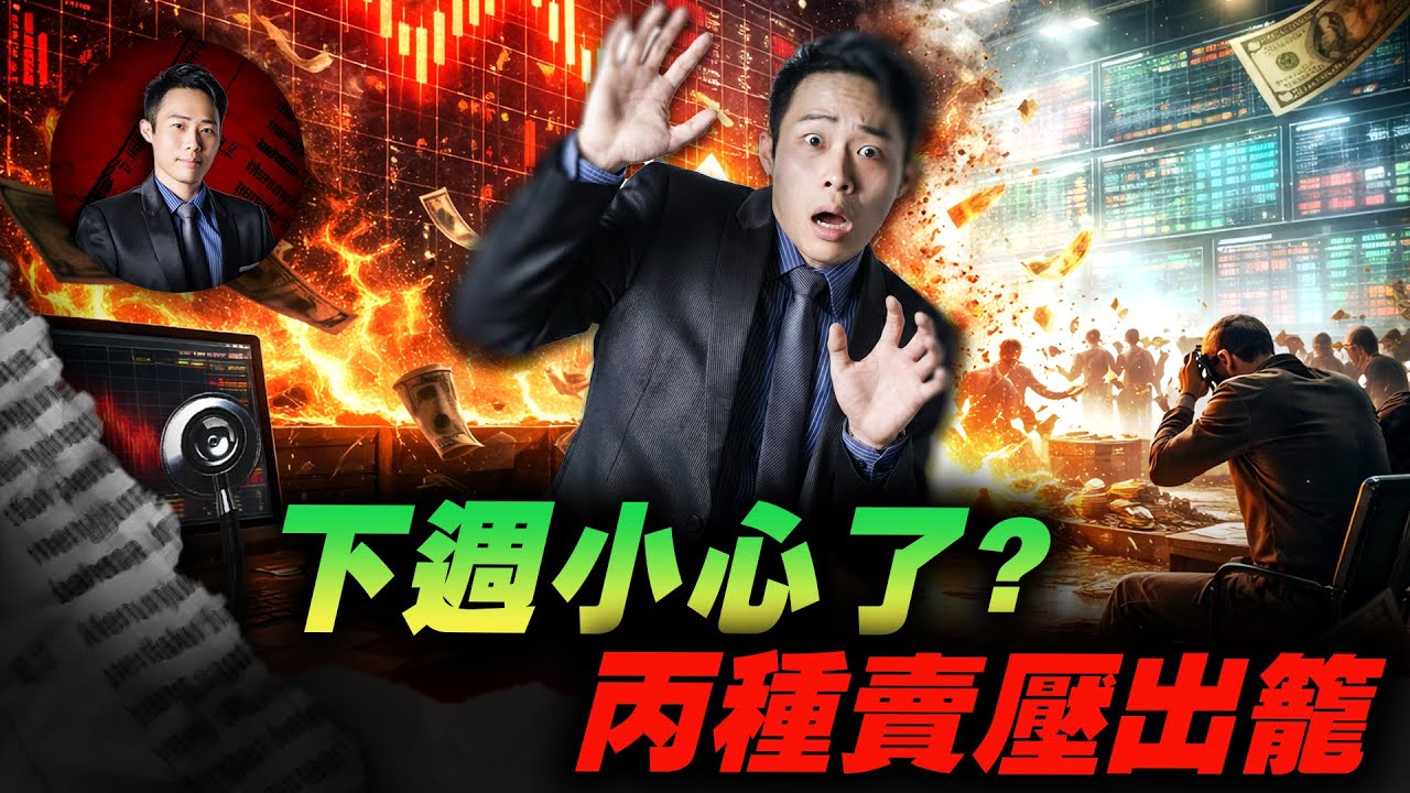 下週小心了? 丙種賣壓出籠| 股科大夫 容逸燊 | 台股看診間 |