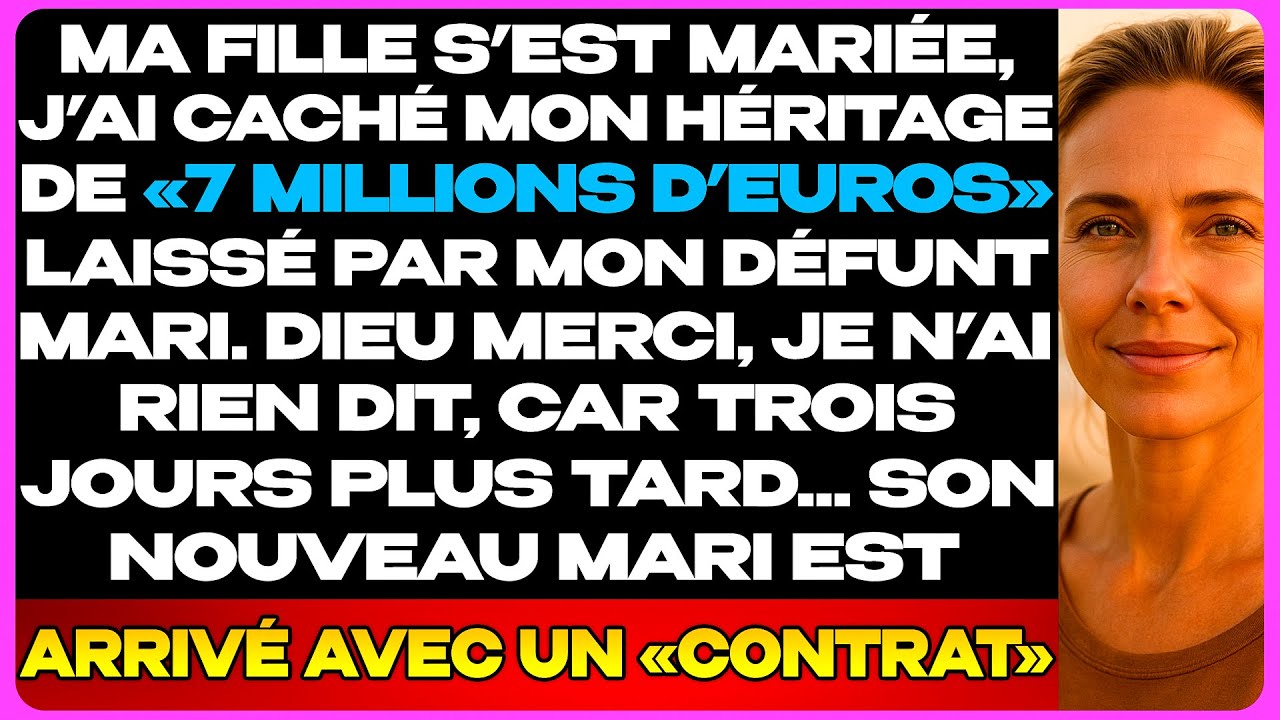 Ma Fille S’est Mariée, Elle Ignore Que J’ai Hérité De 7 Millions — Dieu Merci...