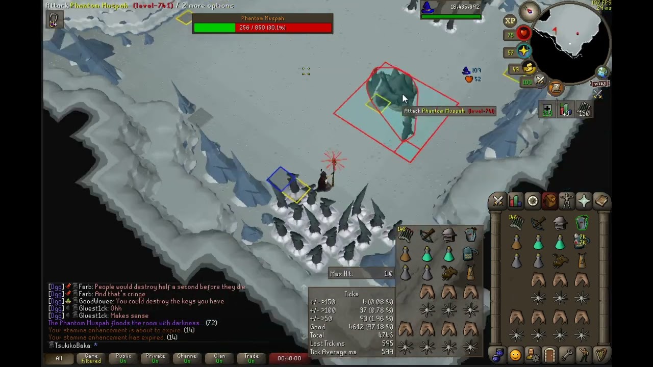 Phantom Muspah budget run - Iban + RCB