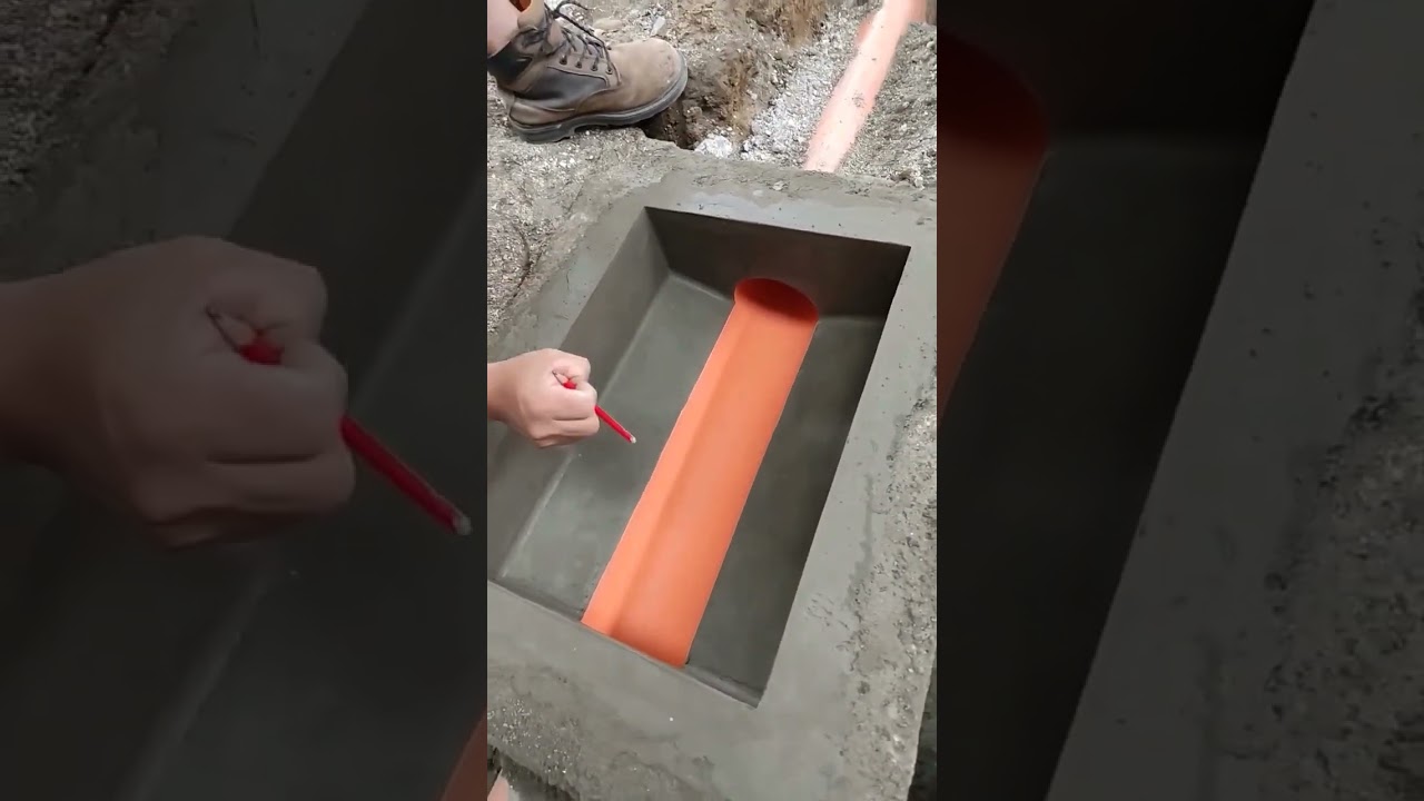 CAJA DE REGISTRO Y INSTALACI&Oacute;N DE DESAGUE #construccion #shorts #breakingnews #viral
