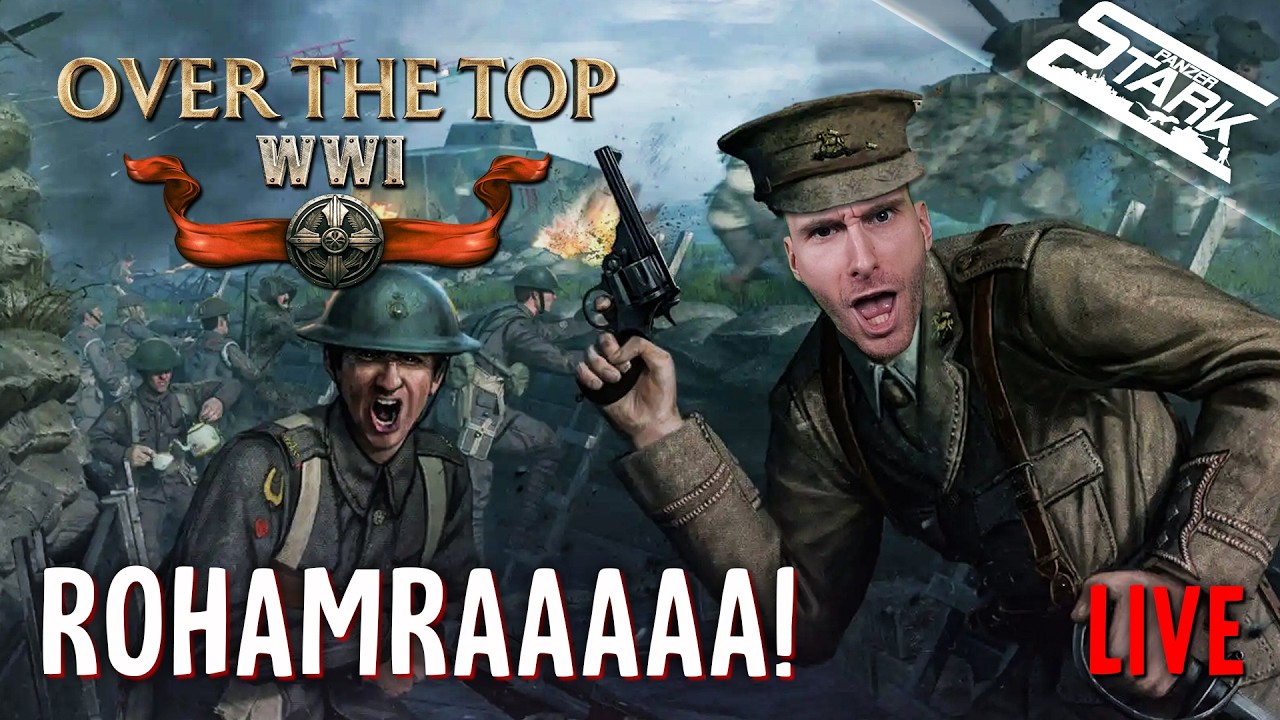 ŐRÜLT I.Világháborús Csatározás Több Száz Játékossal?! - Over The Top: WWI - Stark LIVE