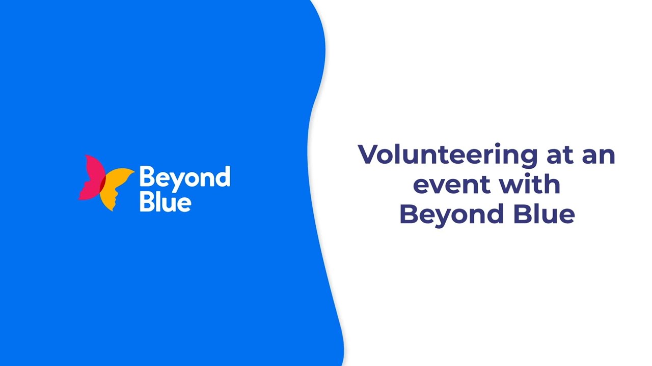How to register as a Beyond Blue volunteer