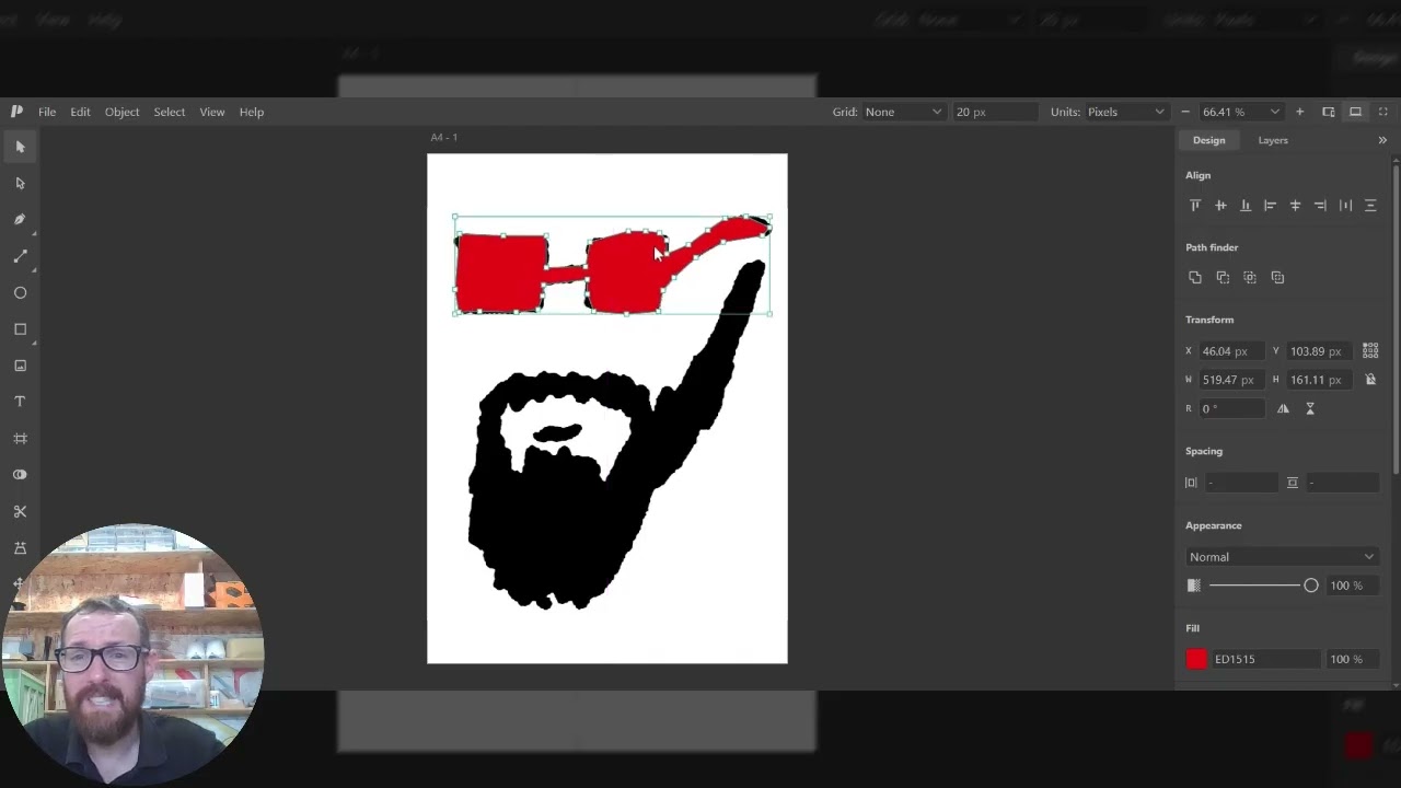 Using ProVector to make a Logo