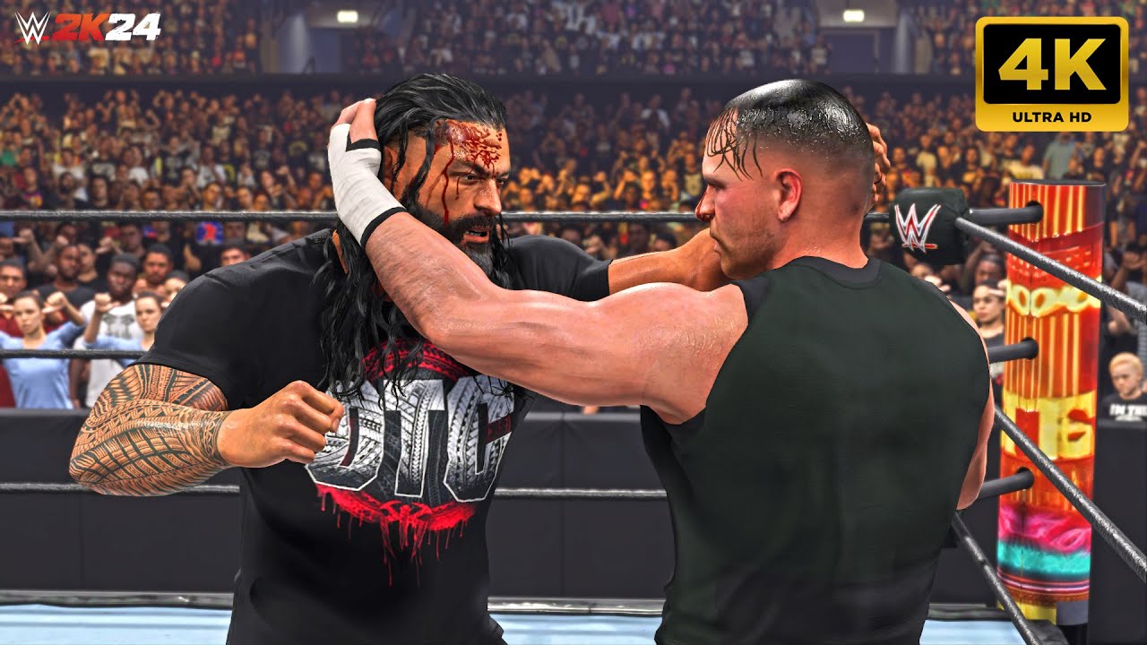 WWE 2K24 Gameplay Secrets Finally Revealed! #wwe2k24 #shorts #wwe