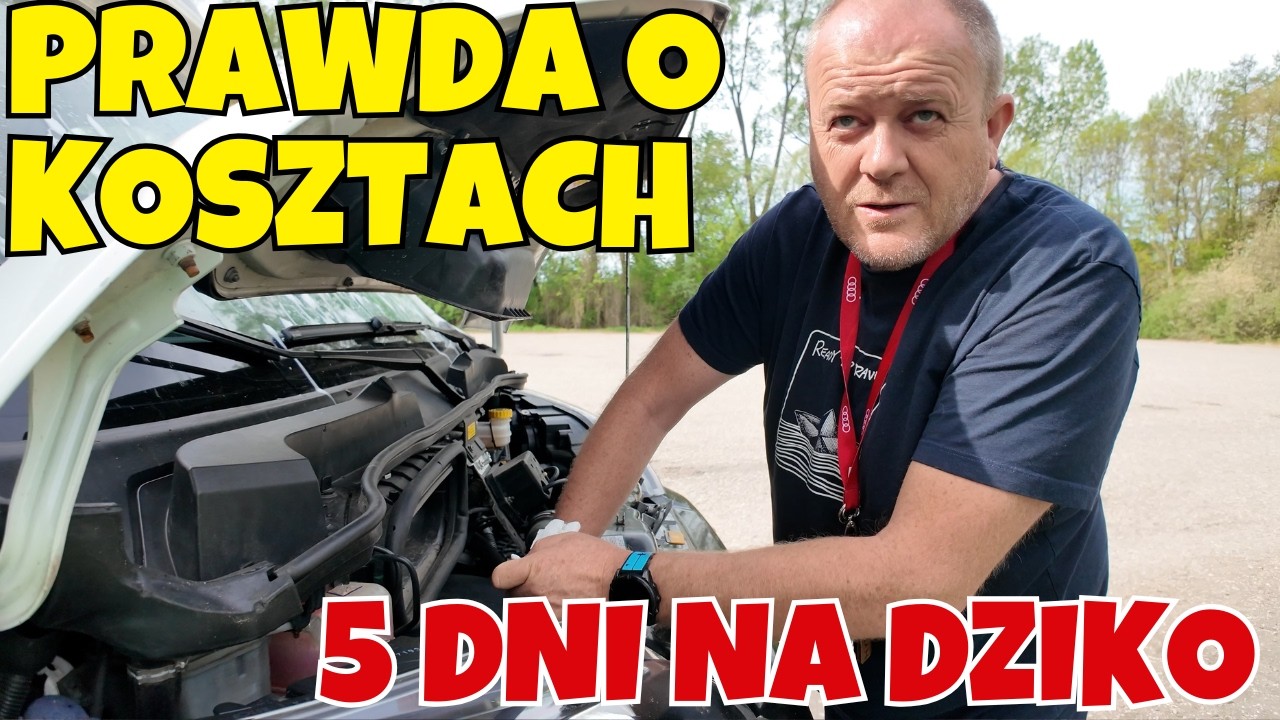 Ile kosztuje 5 dni kamperem na dziko? 😱 Spalanie, prąd, woda i Czeski Raj