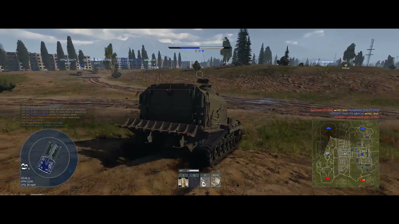 M55 on War Thunder Ground Realistic Battles