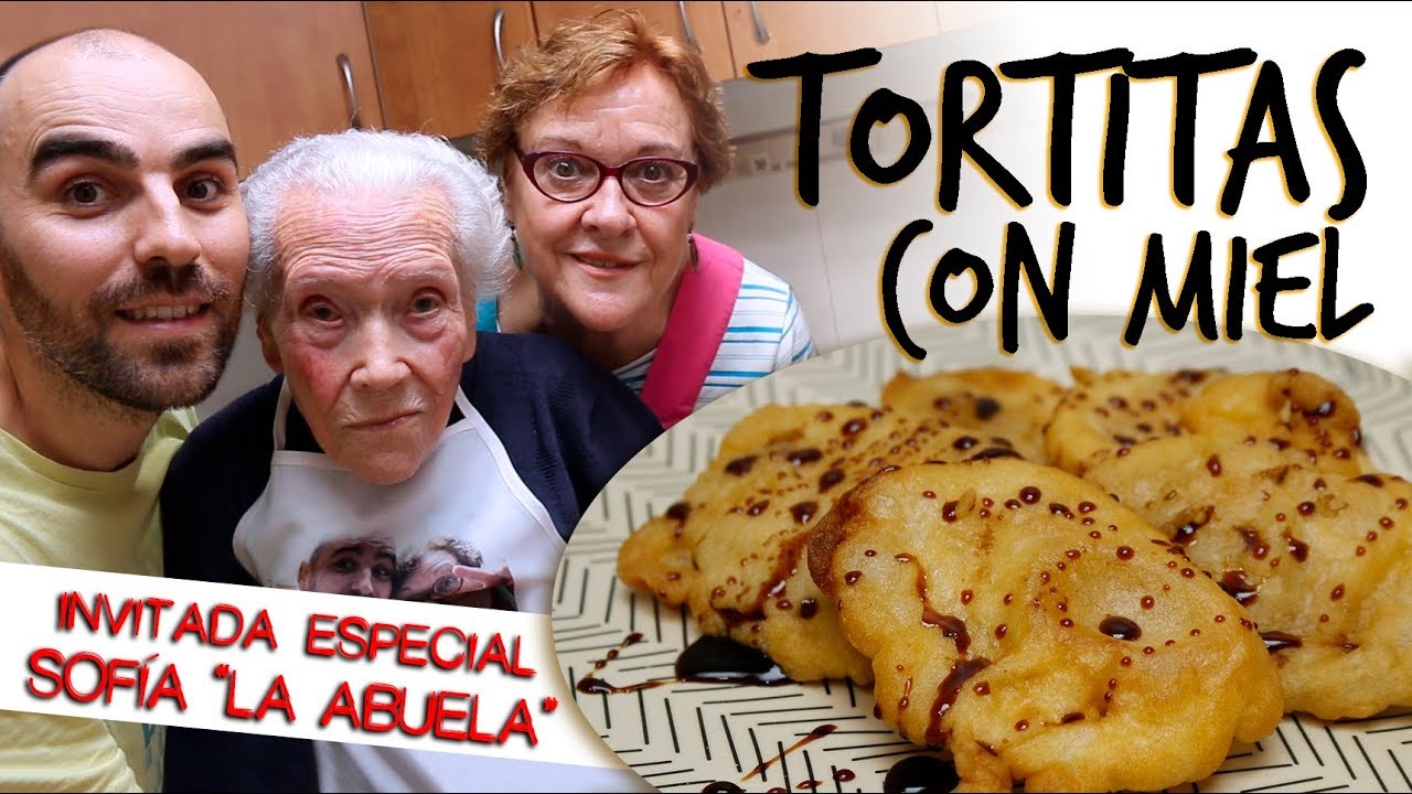 TORTITAS CON MIEL | Receta de la ABUELA