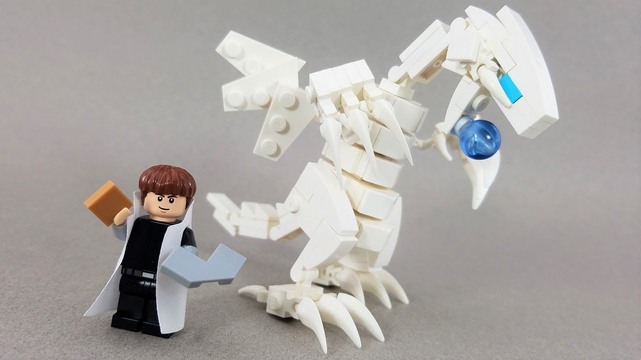 Lego Yu-Gi-Oh! - Blue-Eyes White Dragon & Seto Kaiba