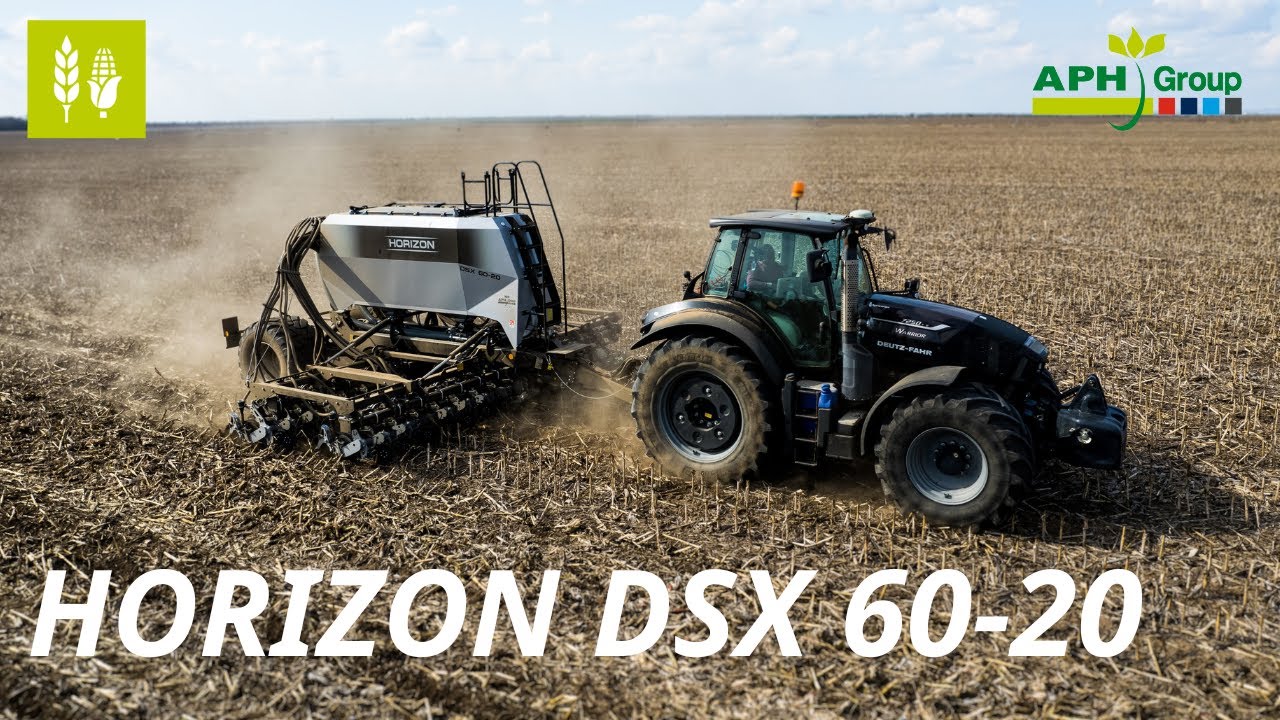 Semănătoare no-till Horizon DSX 60-20!