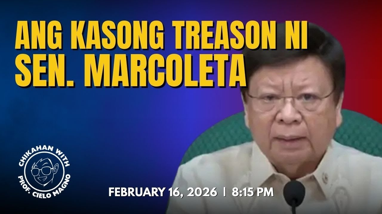 Ang kasong treason ni Sen. Marcoleta