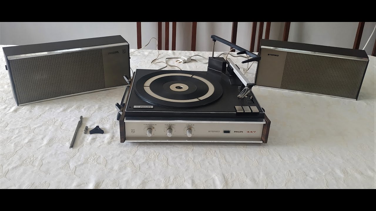 Philips 447 (06GF447) restaurada - Vitrolas Antigas