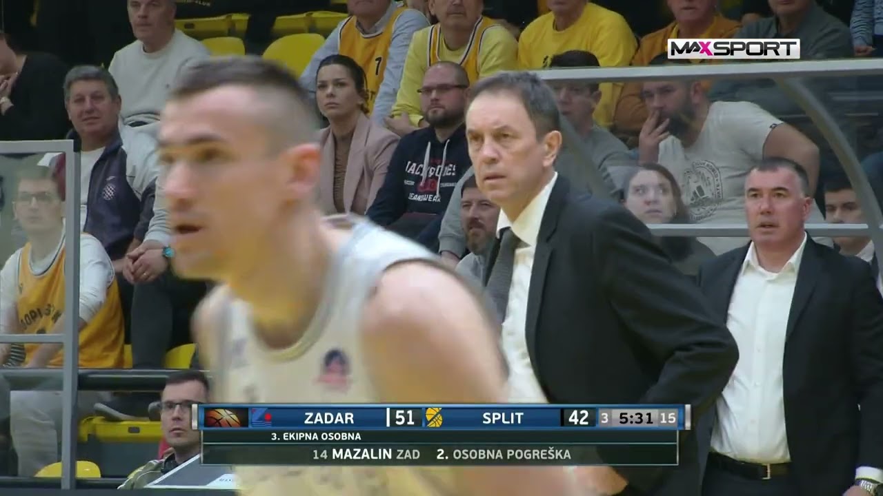 ZADAR vs SPLIT 80:73 (četvrtfinale, SuperSport Kup Krešimir Ćosić 23/24)