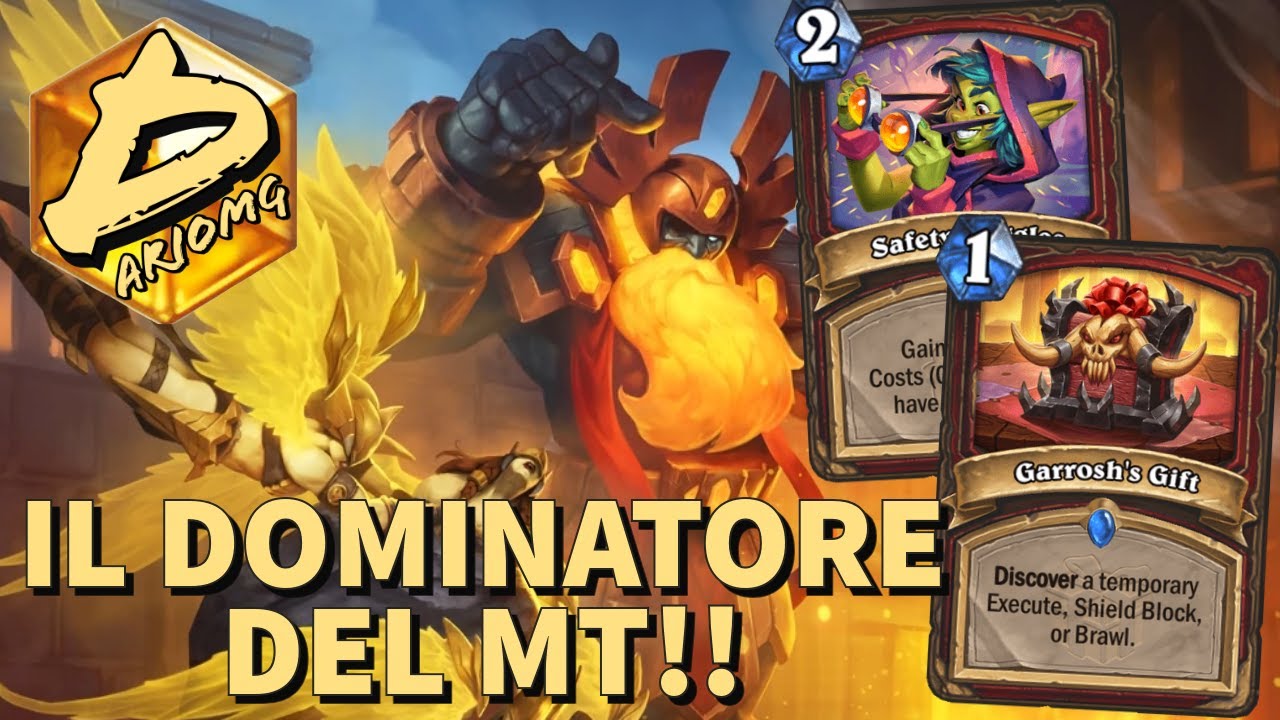 IL MAZZO CHE HA VINTO IL MASTER TOUR!! ODIN WARRIOR! HEARTHSTONE ITA