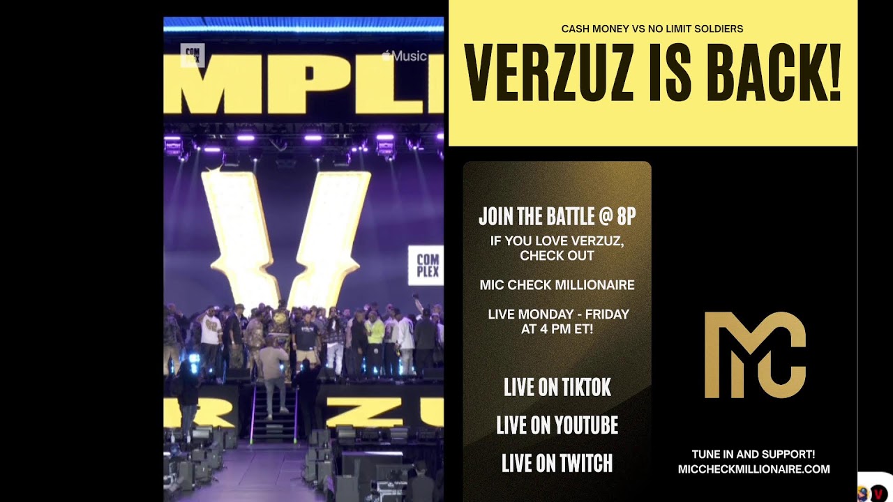 🔥 VERZUZ Watch Party: Cash Money vs No Limit