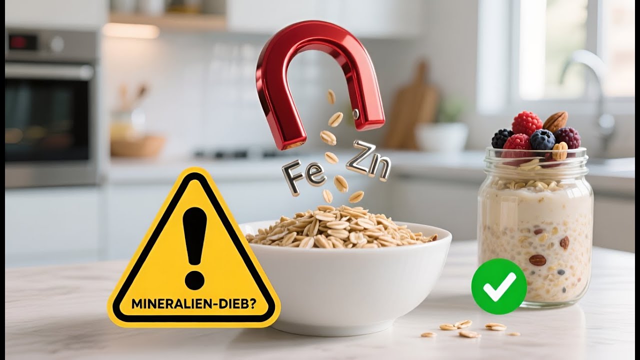 Isst du Haferflocken? Der Fehler, der dir Eisen & Zink 