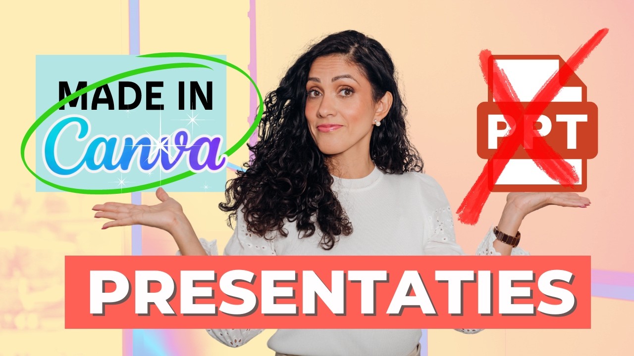 Canva Presentatie Maken (in MINDER dan 20 min!)