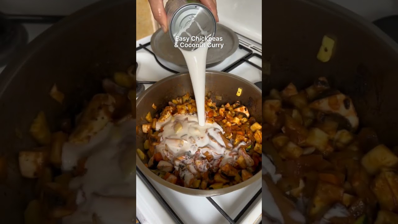 Easy Chickpea Coconut Curry (Perfect for Meal Prep)  